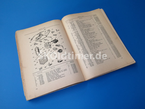 Ersatzteile-Katalog Skoda Octavia (Super/Combi) / Felicia (Super) - Ausgabe 1965