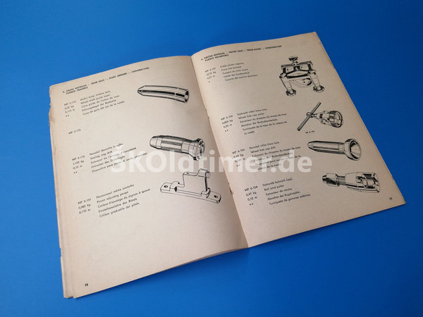 Service-Werkzeug Katalog 1000MB - Ausgabe 1964
