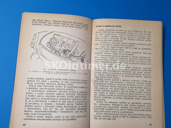 Wartungs- und Reparaturhandbuch 1000MB - Ausgabe 1968