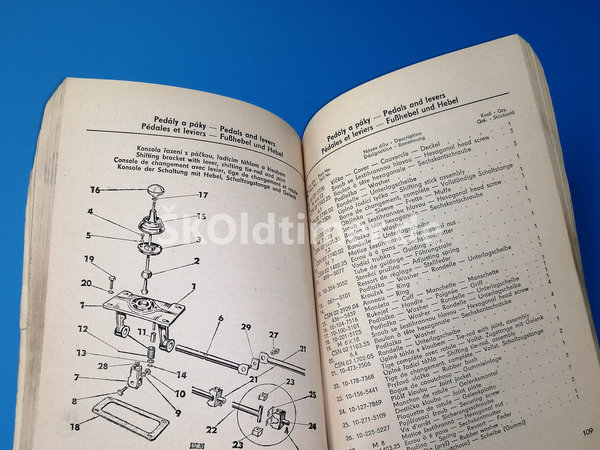 Ersatzteile-Katalog 1000MB - Ausgabe 1964