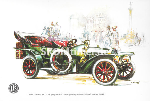Motiv "Laurin Klement - Typ L" (1910-1917)