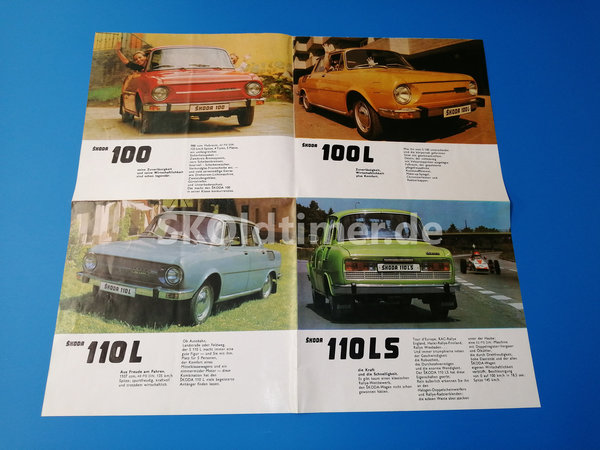 Broschüre "Skoda S100-110R"