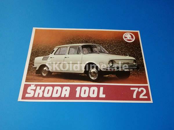 Broschüre "Skoda S100L"