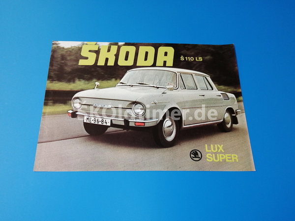 Broschüre "Skoda S100LS"