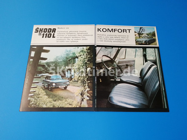 Broschüre "Skoda S110L"