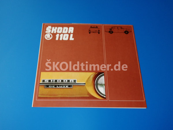Broschüre "Skoda S110L"