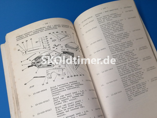 Ersatzteile-Katalog 110R - Ausgabe 1970