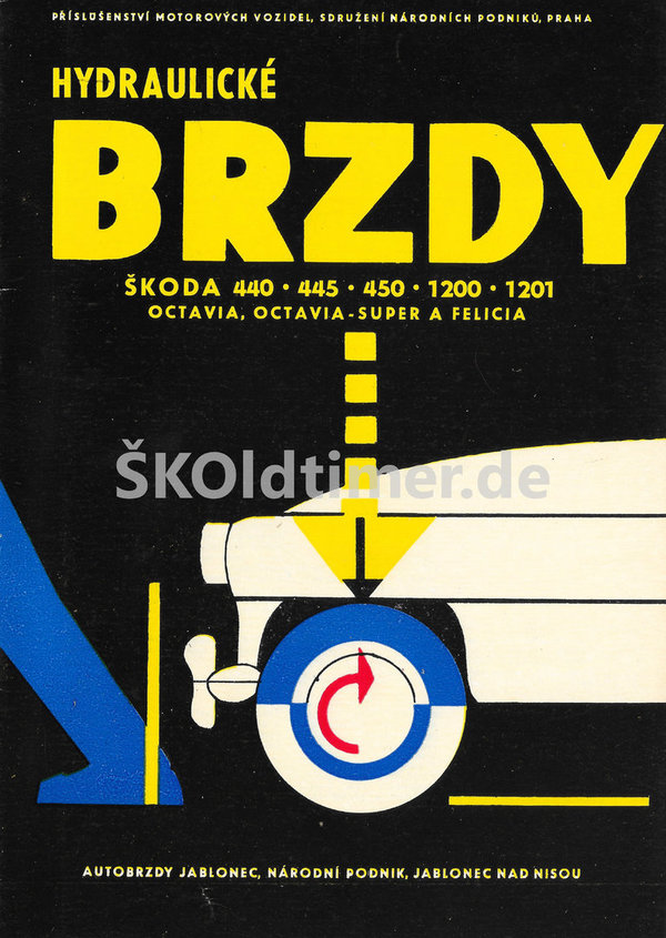 PAL Datenblatt - Hydraulische Bremse (1960)