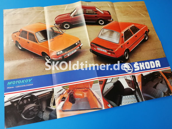 Broschüre "Skoda S105 / 120"