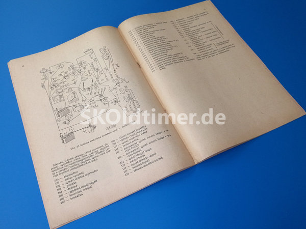 Wartungs- und Reparaturhandbuch Skoda Octavia - Ausgabe 1963 - Nachtrag I
