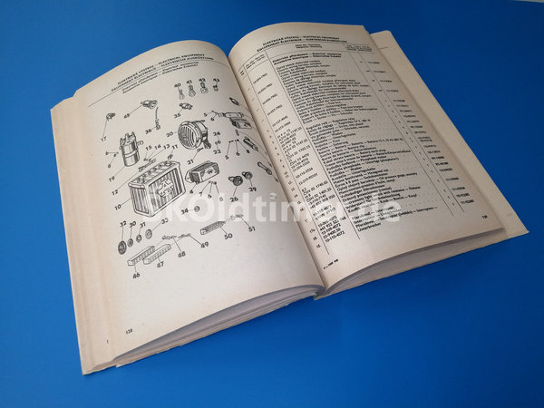 Ersatzteile-Katalog S100-110L (deLuxe) - Ausgabe 1970